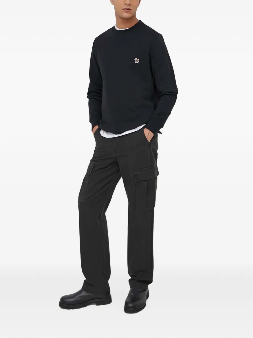 Levi's XX Chino silhouette cotton cargo pants Zwart