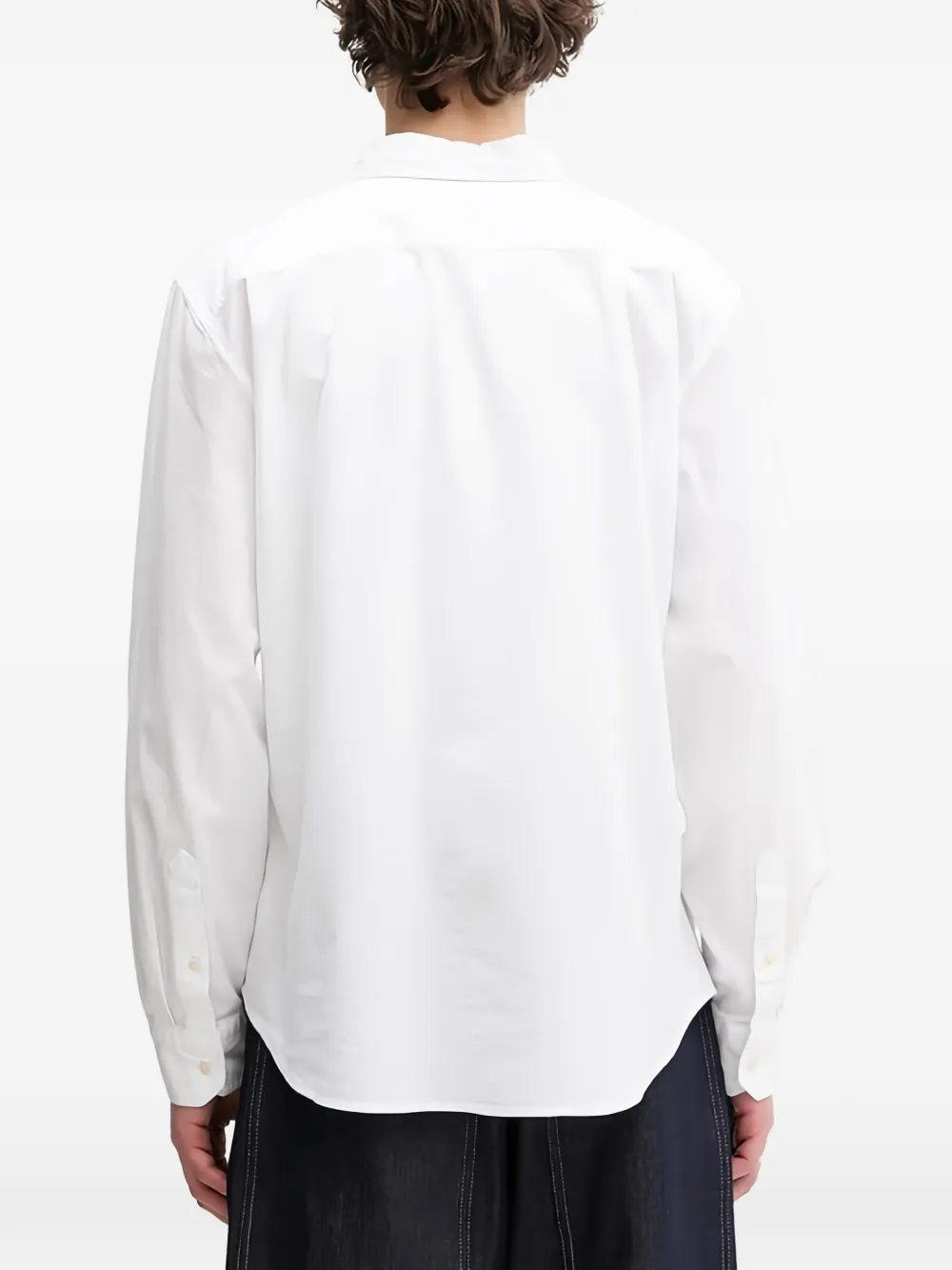 Levi's Battery Housemark slim fit shirt Wit