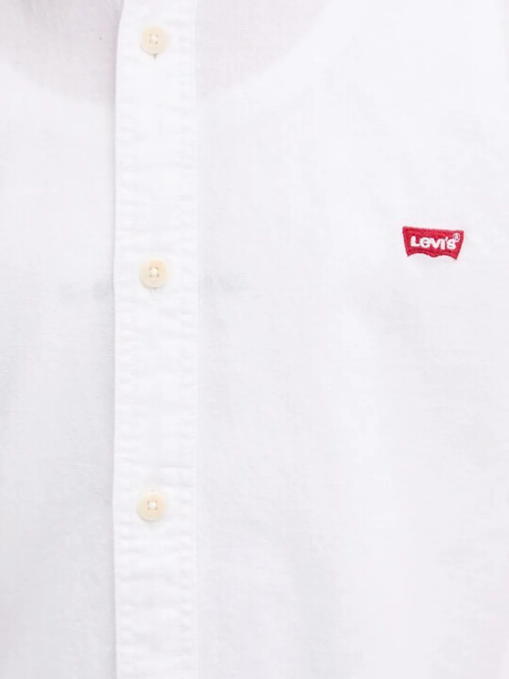 Levi's Battery Housemark slim fit shirt Wit