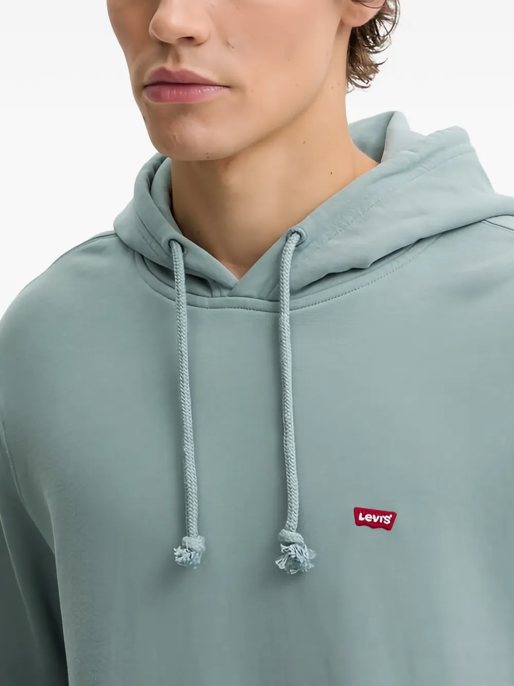 Levi's Hoodie met zak Blauw