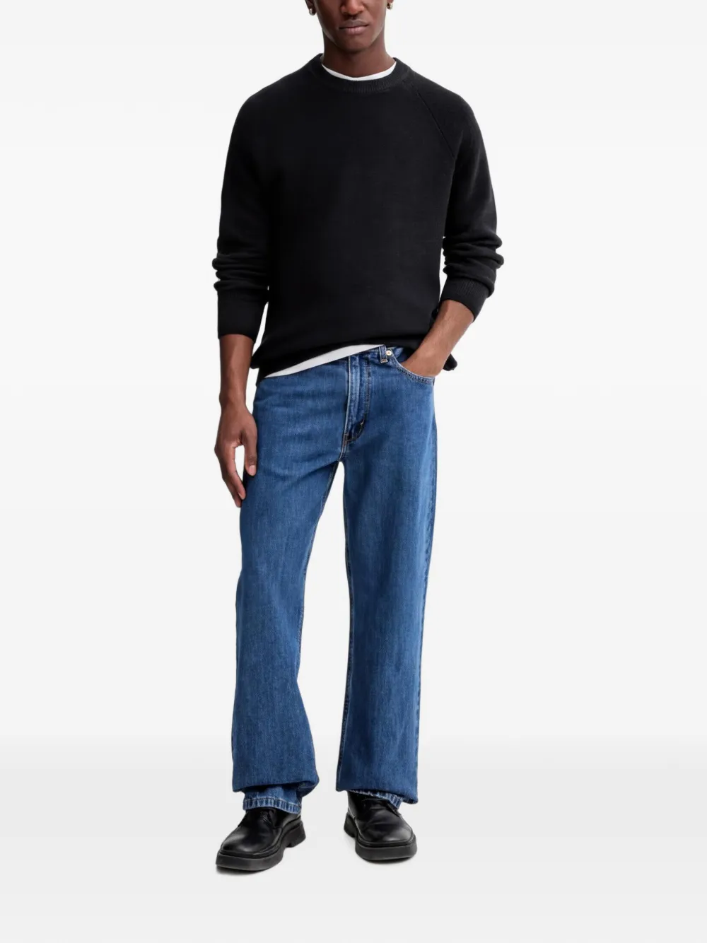 Levi's 565 Loose straight jeans Blauw