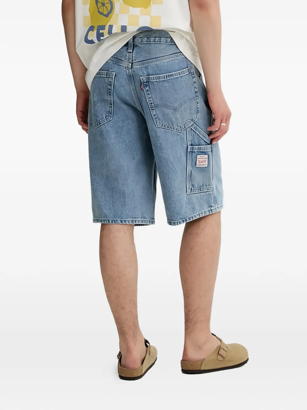 Levi's Shorts Blauw