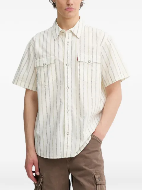 Levi's camisa manga corta con rayas estampadas