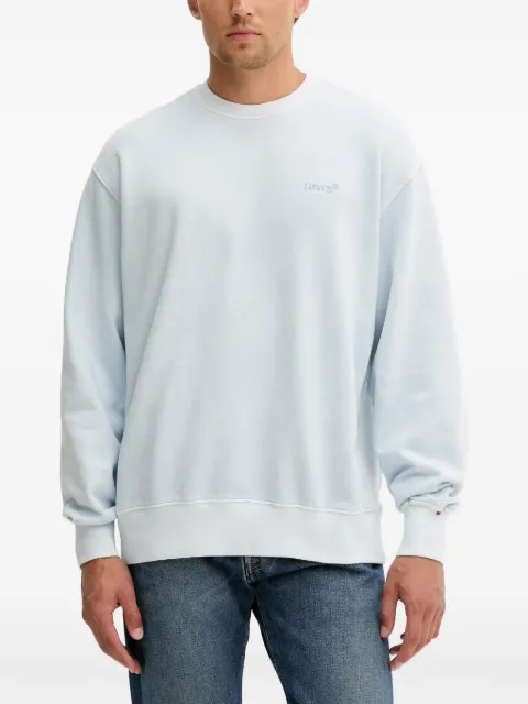 Levi's logo-embroidered sweatshirt