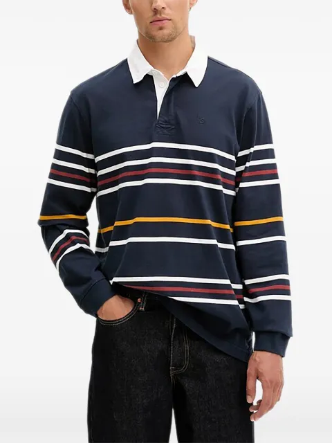 Levi's striped v-neck knitwear