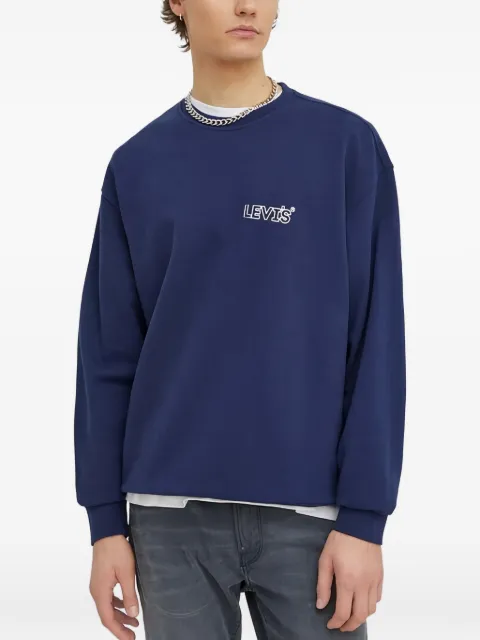 Levi's logo crew-neck sweatshirt