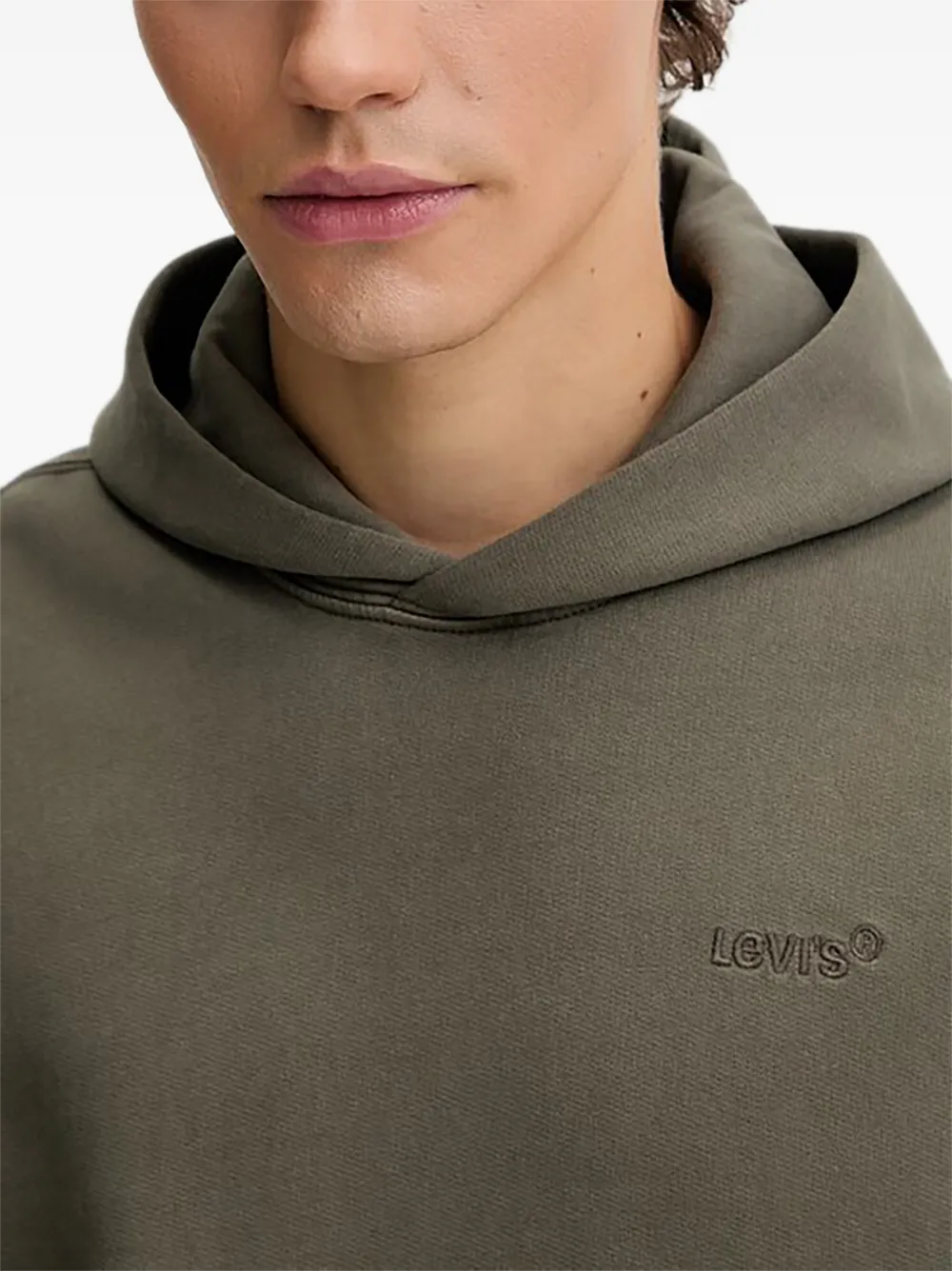Levi's Ruimvallende hoodie Groen