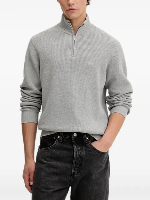 Levi's Housemark half-zip roll-neck knitwear