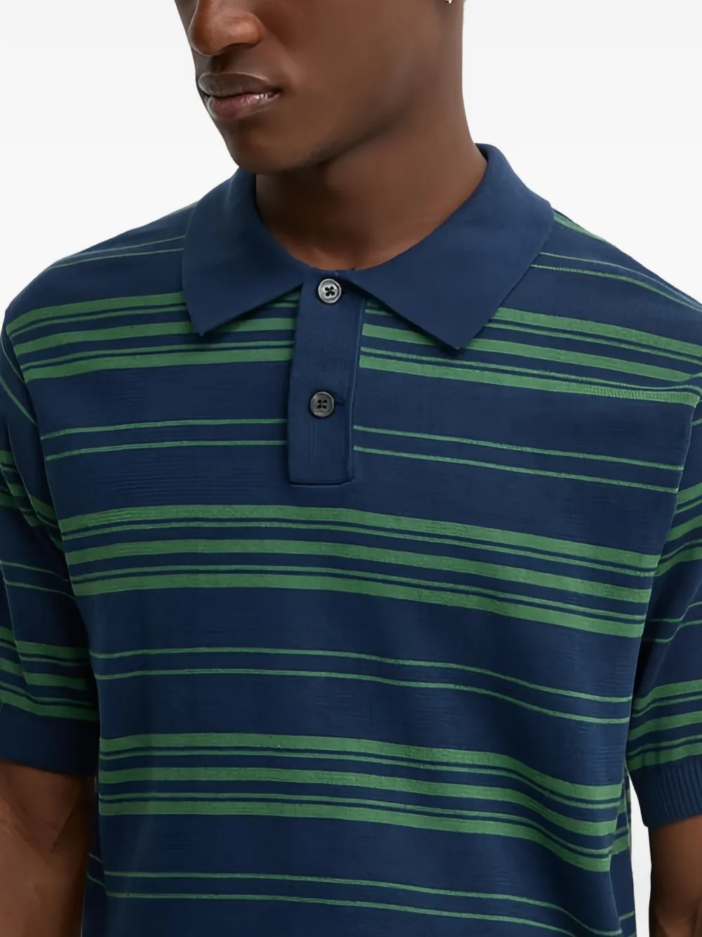 Levi's Gestreept poloshirt Blauw