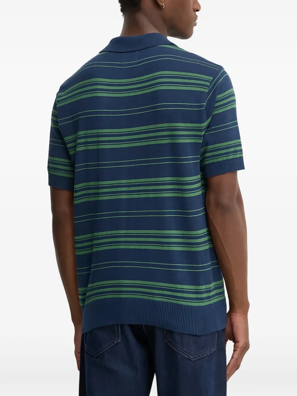 Levi's Gestreept poloshirt Blauw