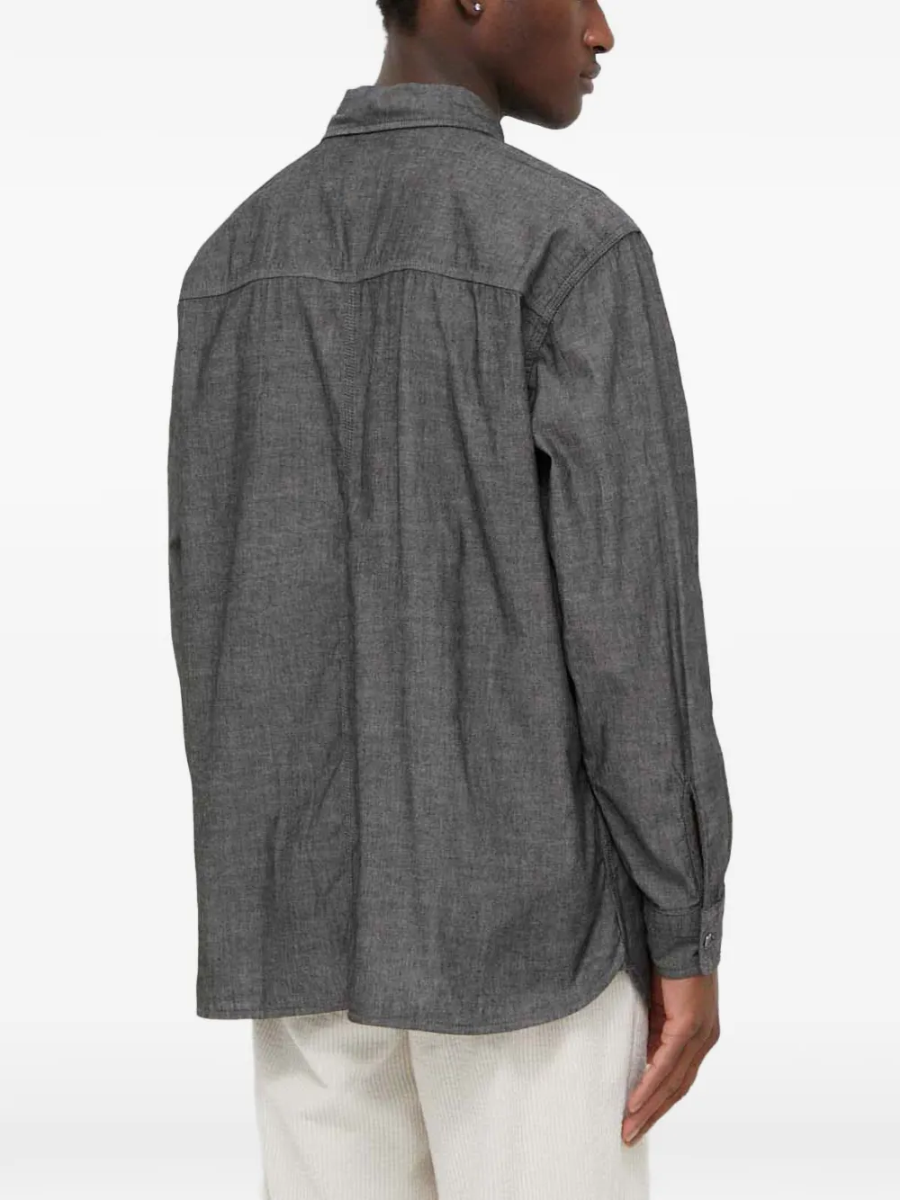 Levi's Auburn denim overhemd met knopen Grijs