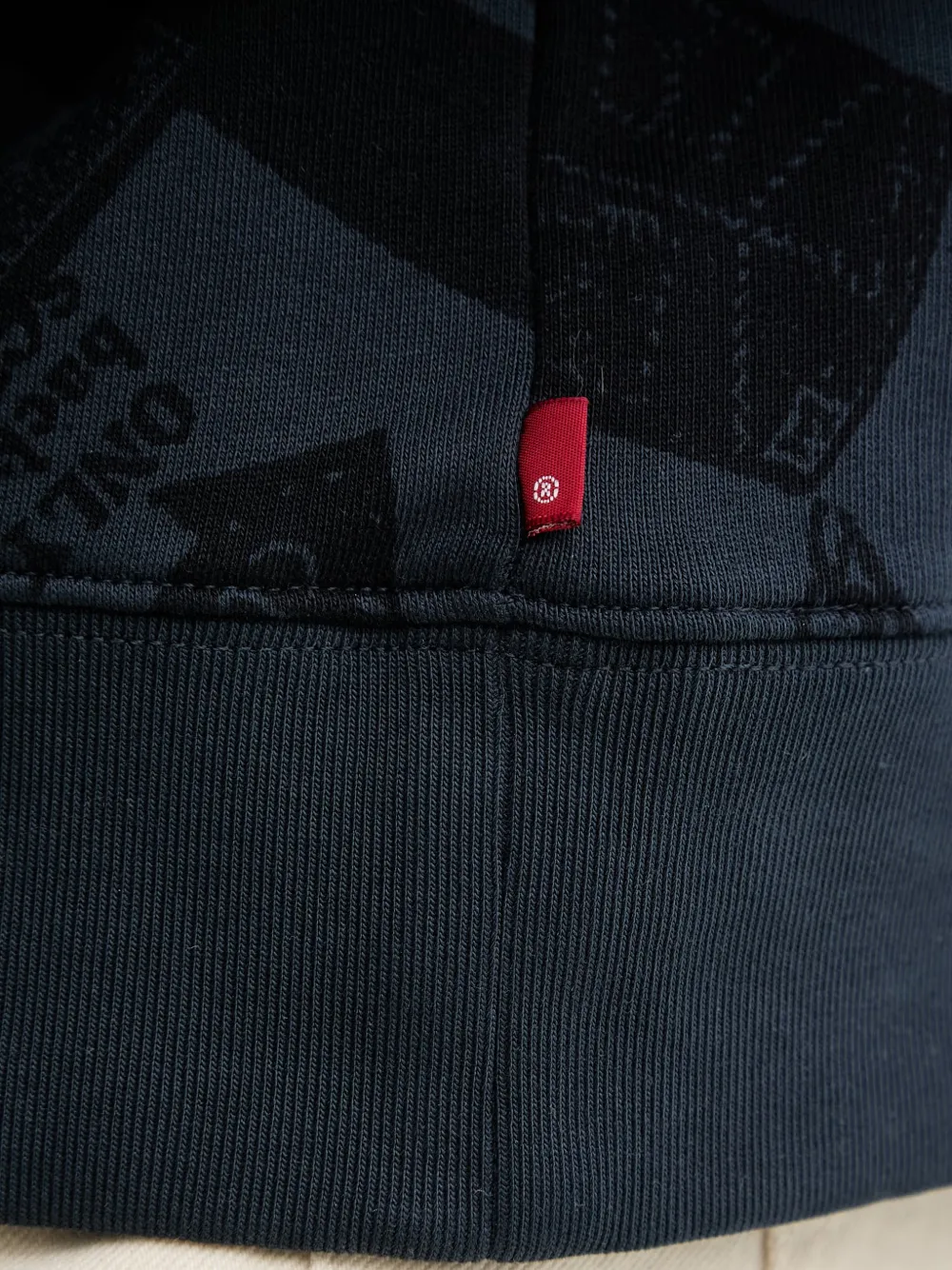 Levi's Sunset printed hoodie Blauw