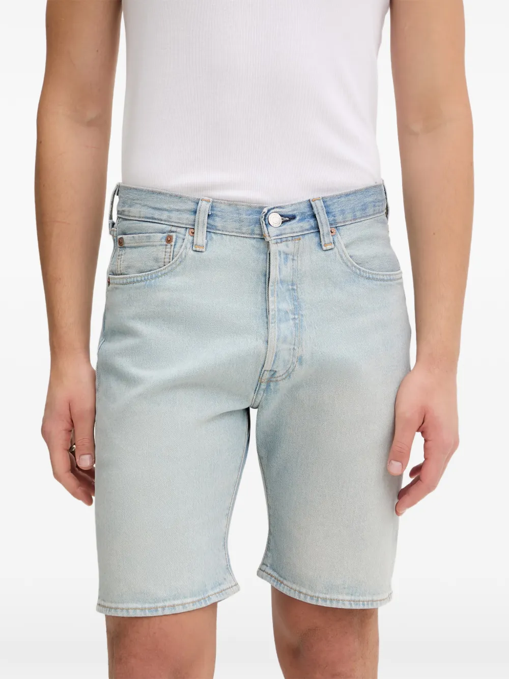 Levi's 501 shorts Blauw