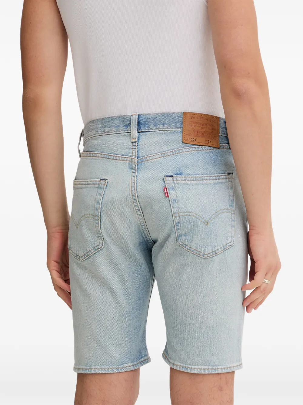 Levi's 501 shorts Blauw