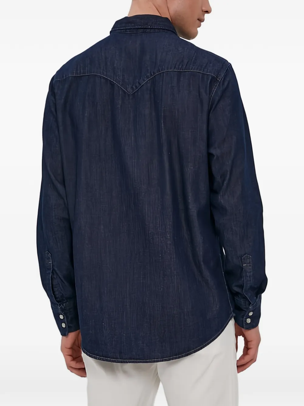 Levi's Denim overhemd Blauw