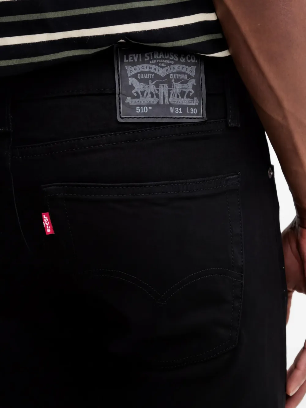 Levi's 510 skinny jeans Zwart