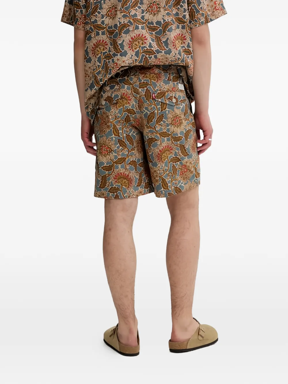 Levi's XX Chino shorts met bloemenprint Blauw