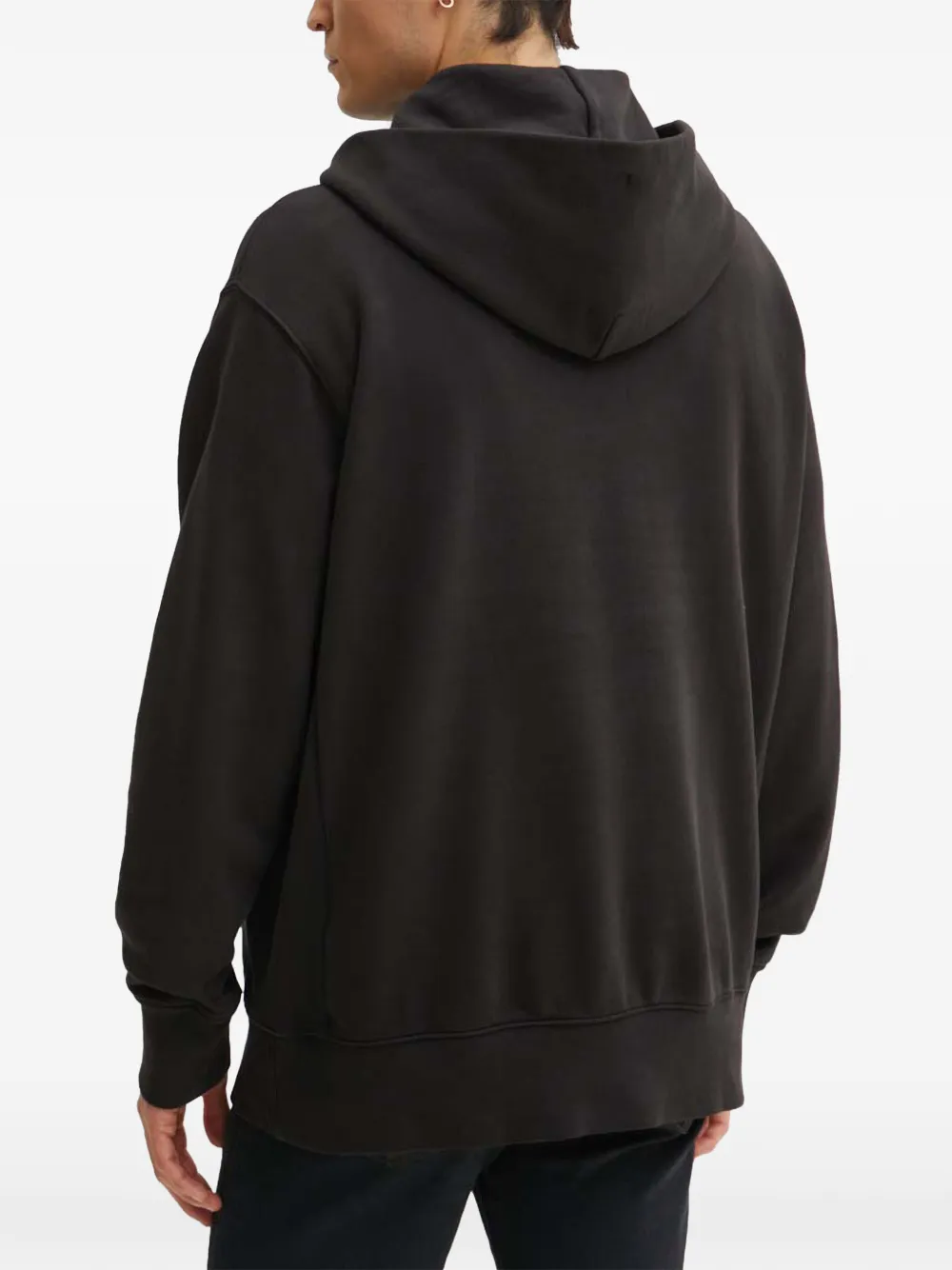 Levi's Authentic hooded logo sweatshirt Zwart