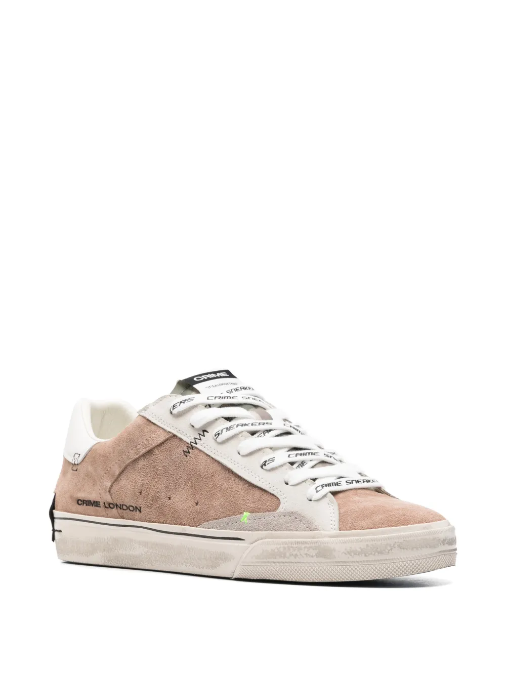  Crime London Deconstructed Sneakers - Neutrals 