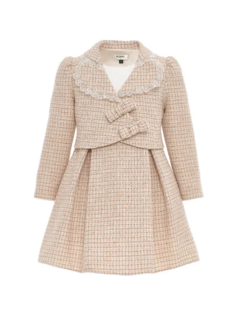 Dress & Fleur bouclé blazer and skirt set