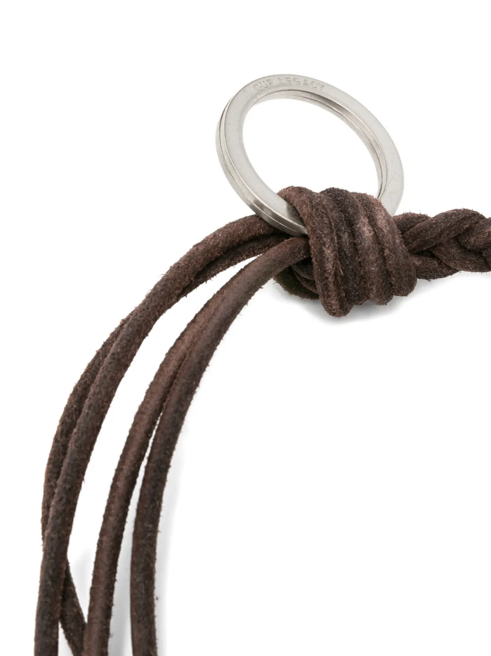  Our Legacy Braided Keyring - Brown 