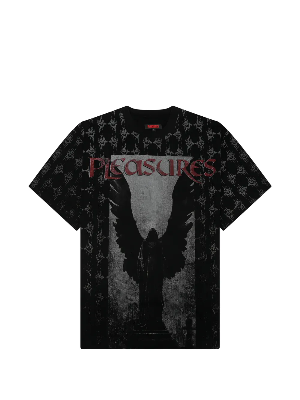 Pleasures Judgement print T-shirt - Nero