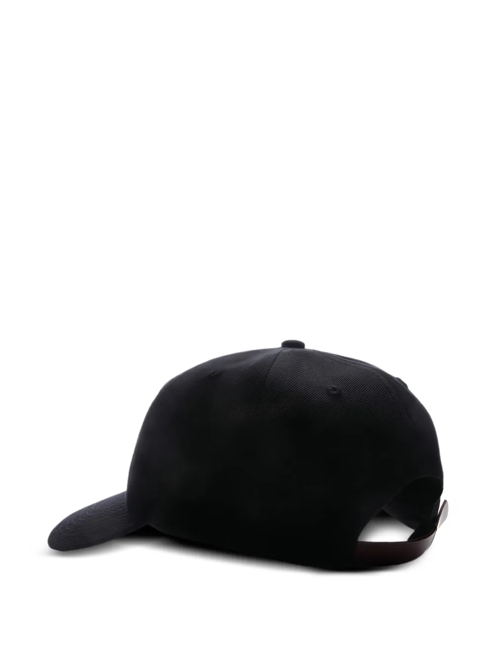  Pleasures Embroidered Snapback Cap - Black 
