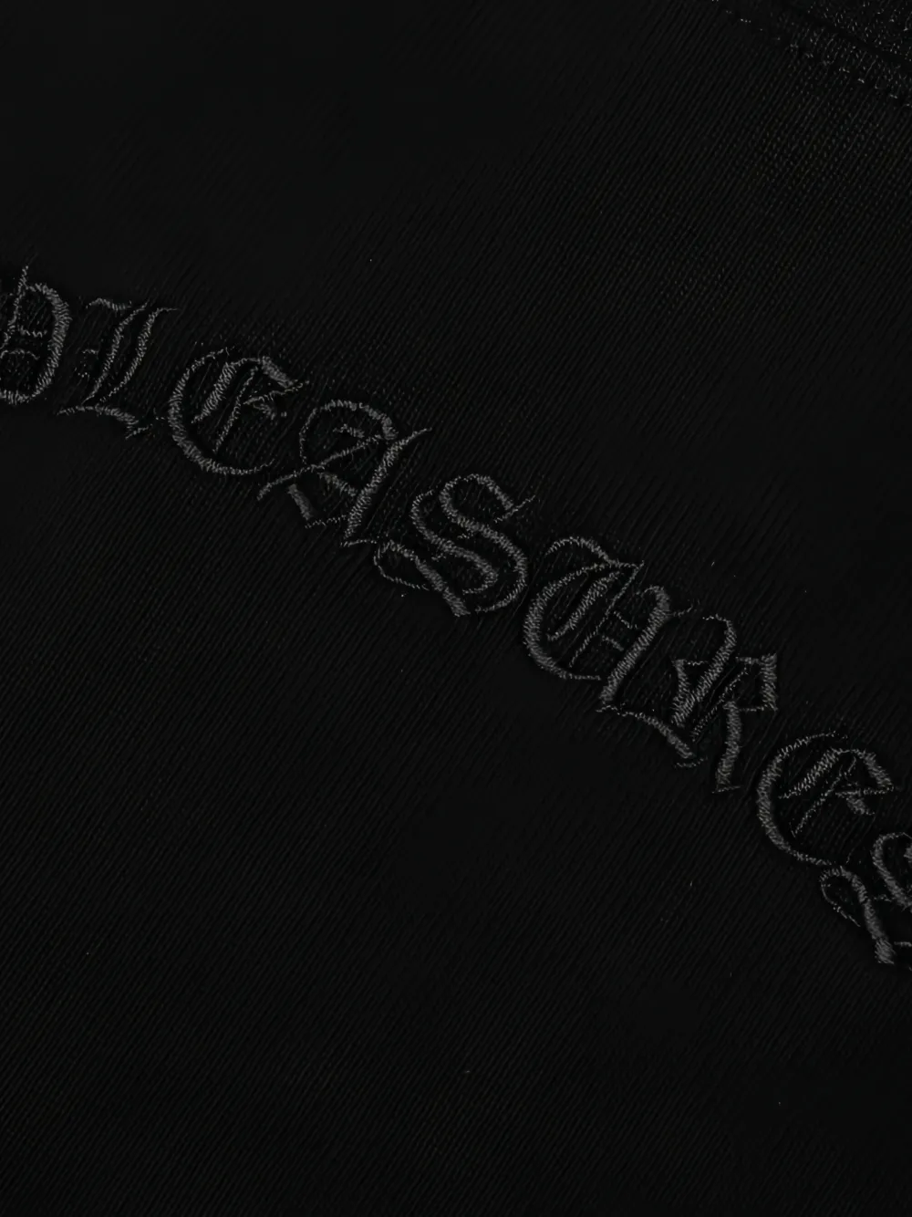 Pleasures Neural T-shirt met applicatie Zwart