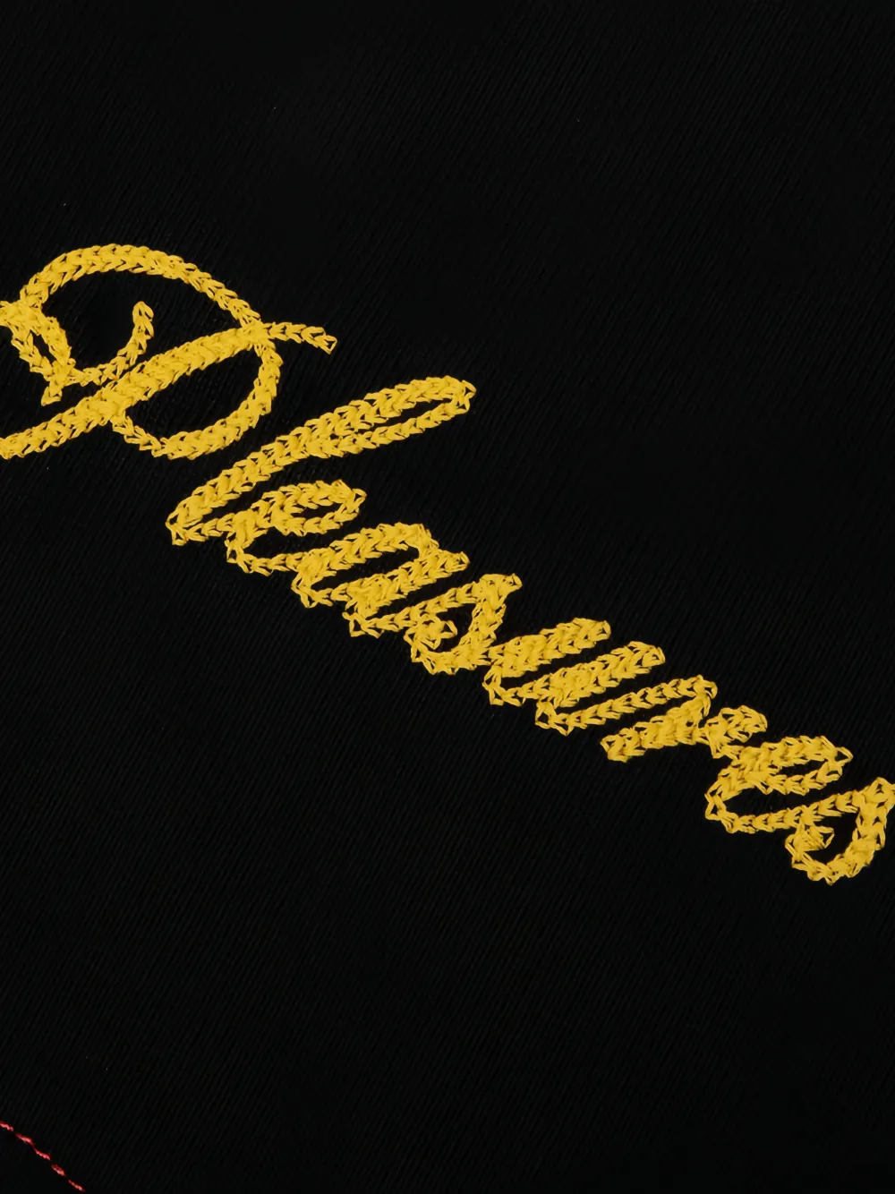 Pleasures Heavyweight T-shirt met print Zwart