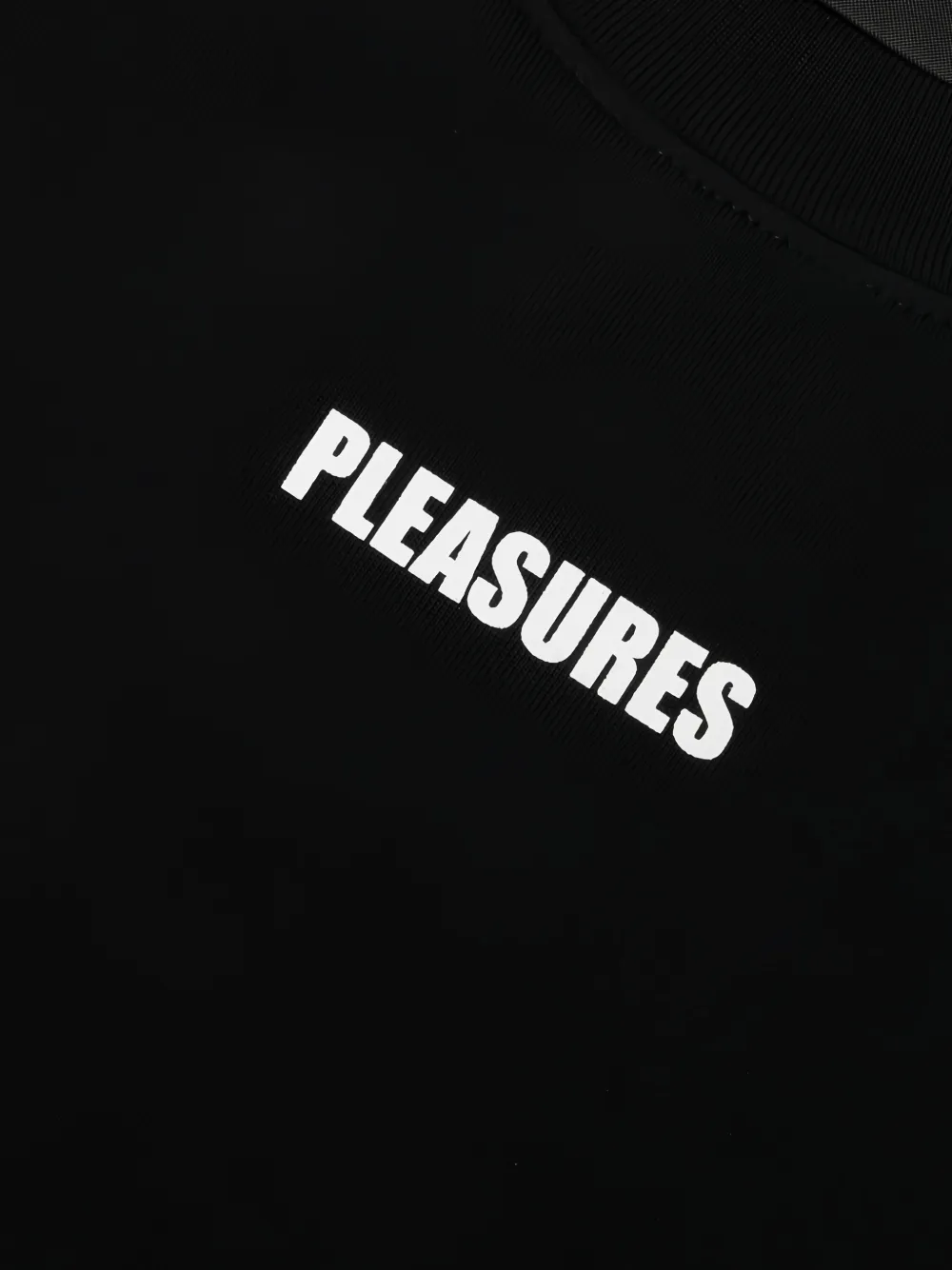 Pleasures Wordmark T-shirt Zwart