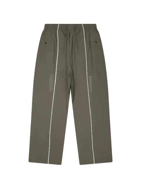 Pleasures drawstring stripe trousers