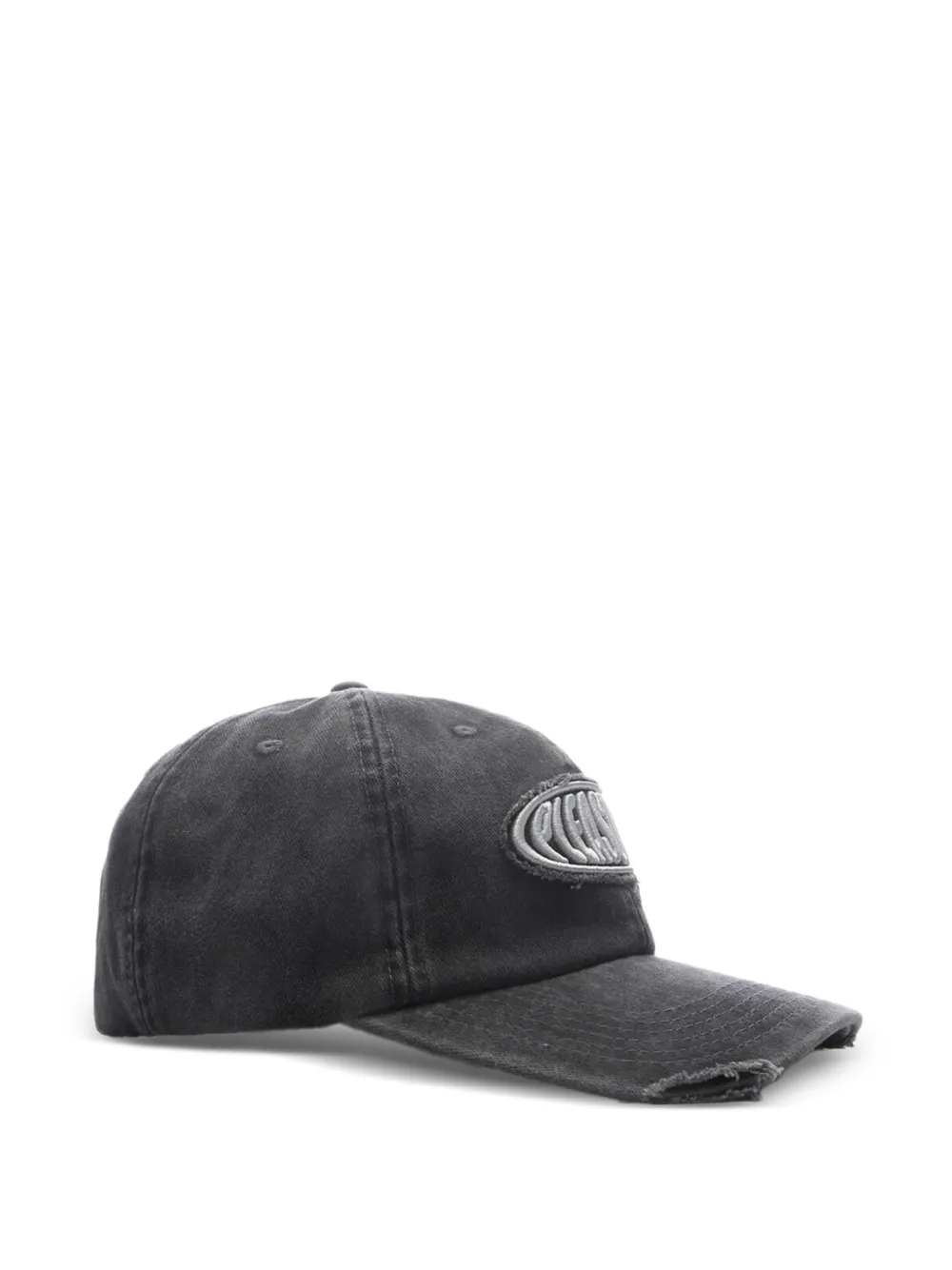  Pleasures Embroidered Rip Cap - Black 