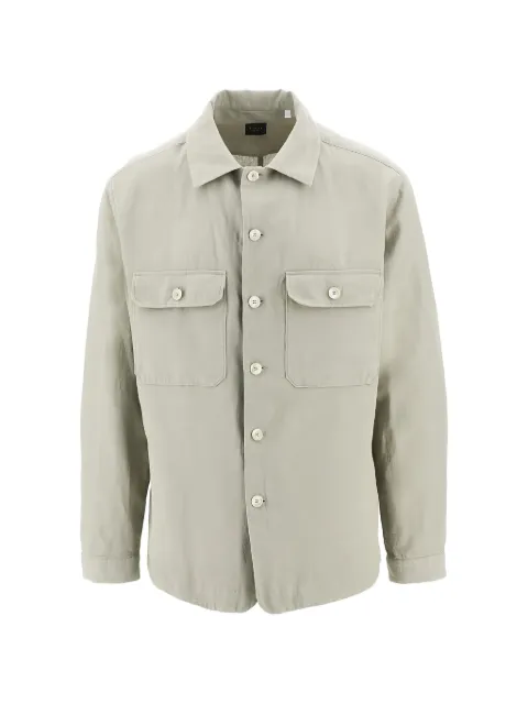Xacus long-sleeved pocket shirt