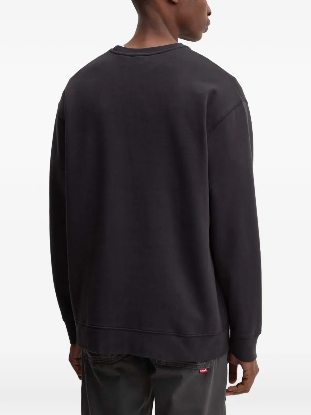 Levi's logo-print sweatshirt Zwart