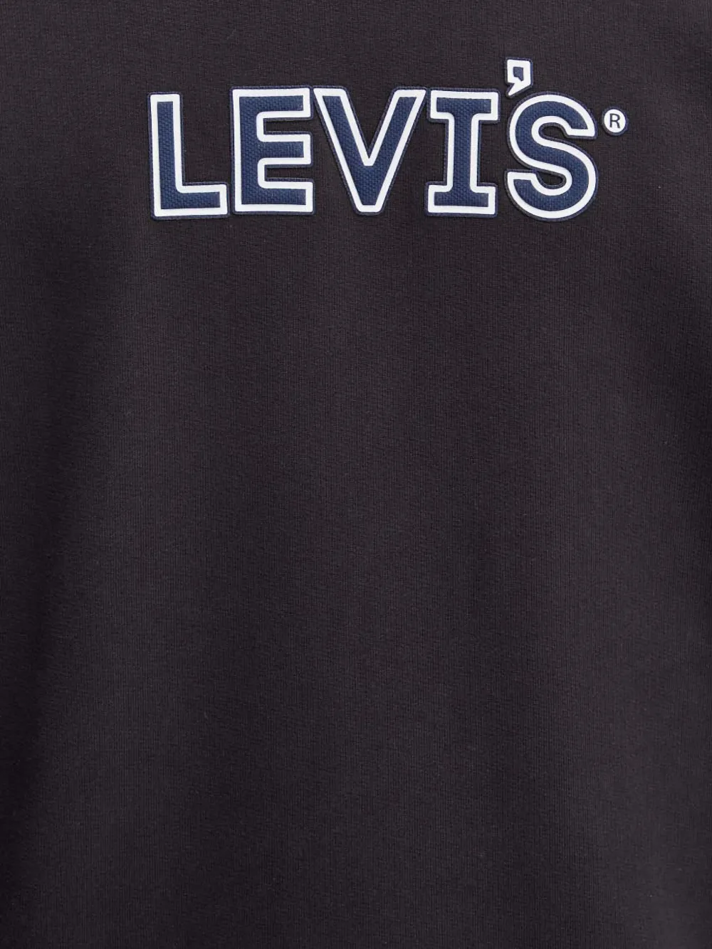 Levi's logo-print sweatshirt Zwart