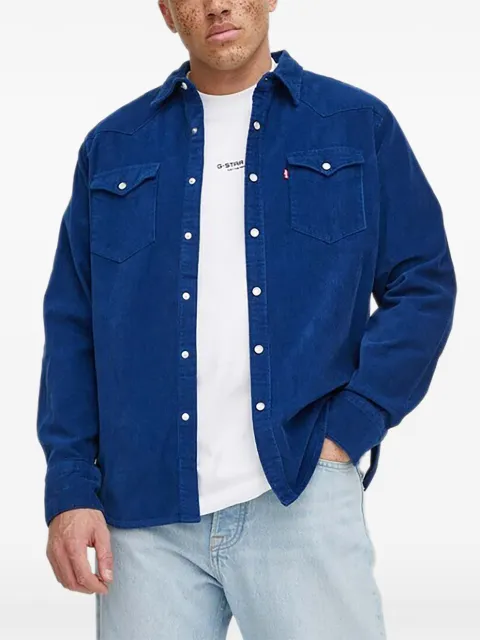 Levi's Barstow corduroy buttoned western shirt