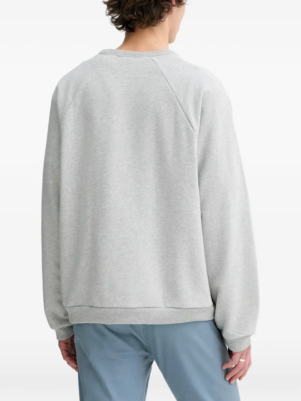 Levi's Pride triangle-embroidered sweatshirt Grijs