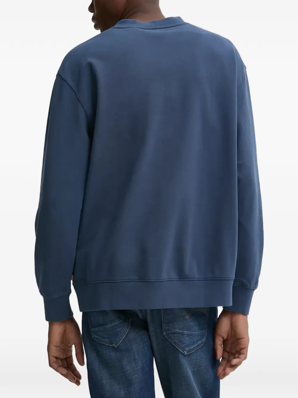 Levi's V-Yaka logo-print sweatshirt Blauw