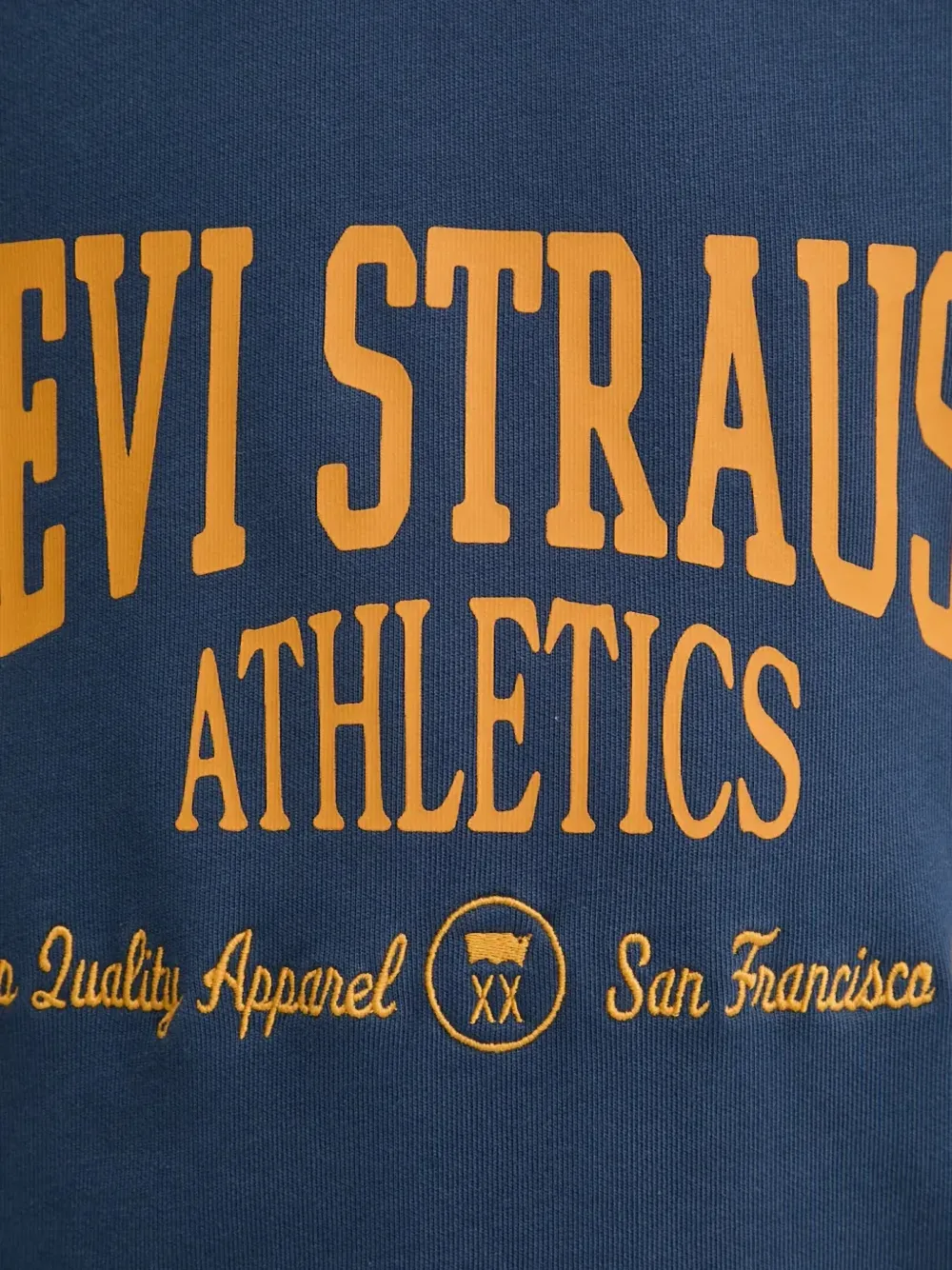 Levi's V-Yaka logo-print sweatshirt Blauw