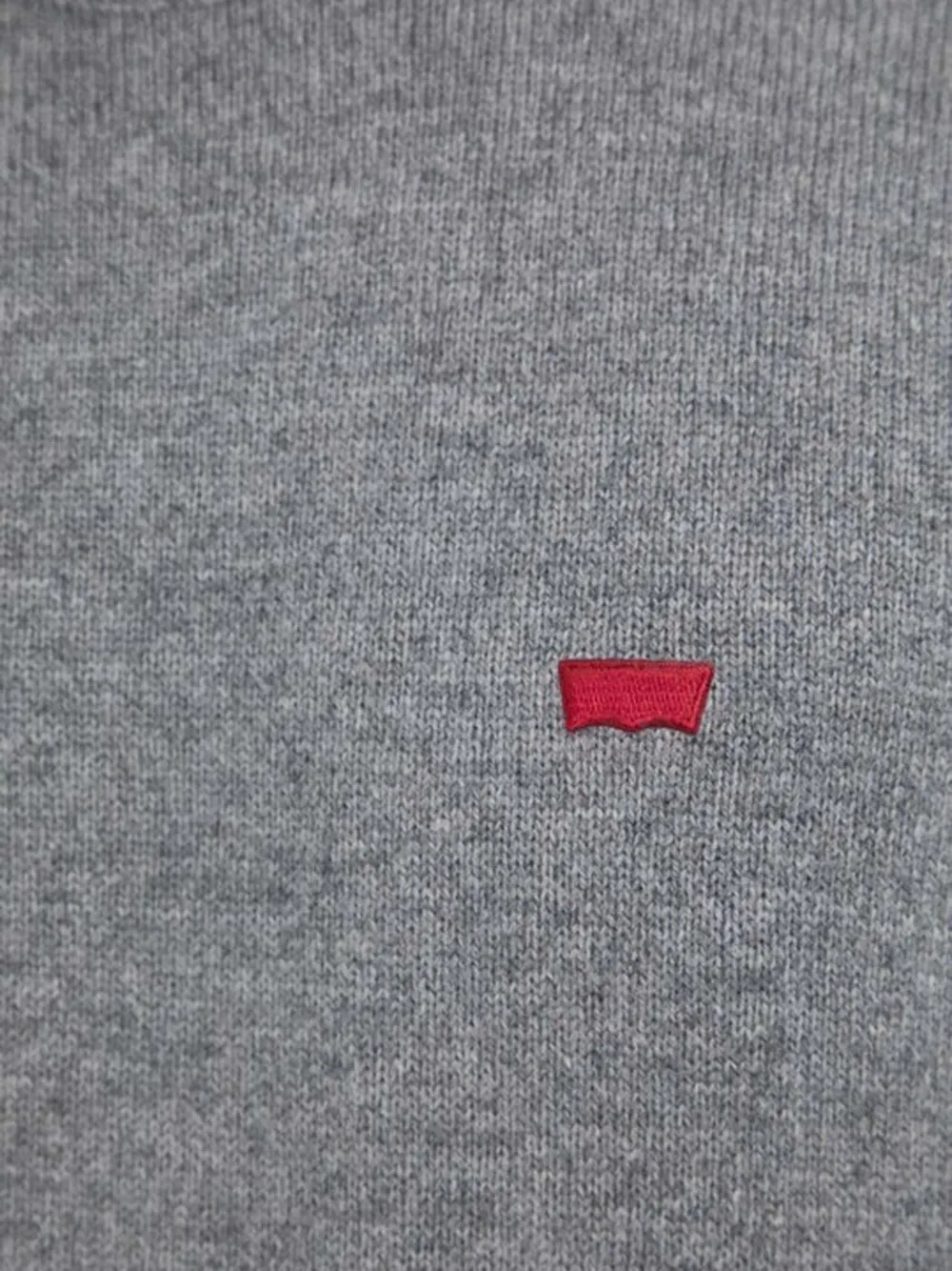 Levi's Sweater met logopatch Grijs