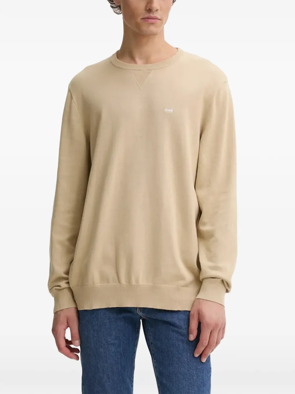 Levi's crewneck knitted sweater - Toni neutri
