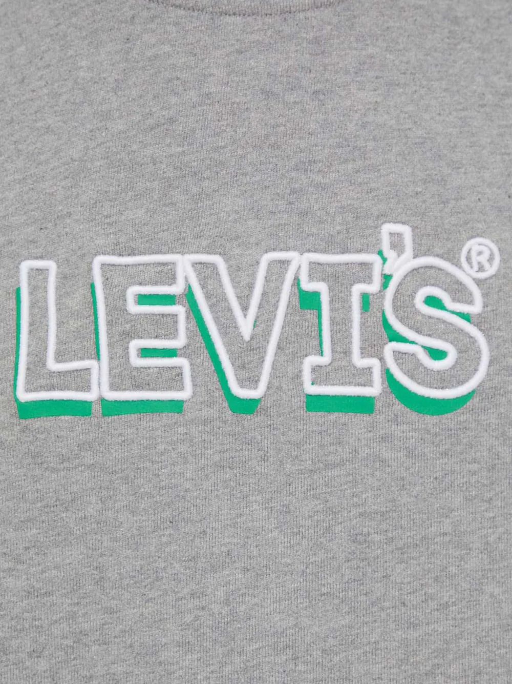 Levi's Sweater met logo Grijs