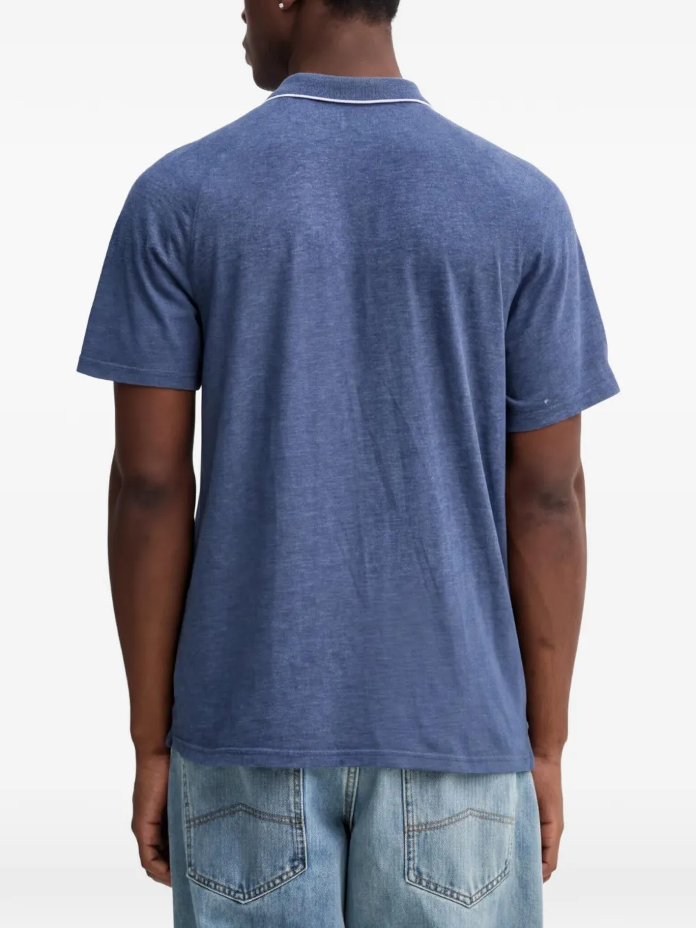 Levi's Poloshirt met afwerking Blauw
