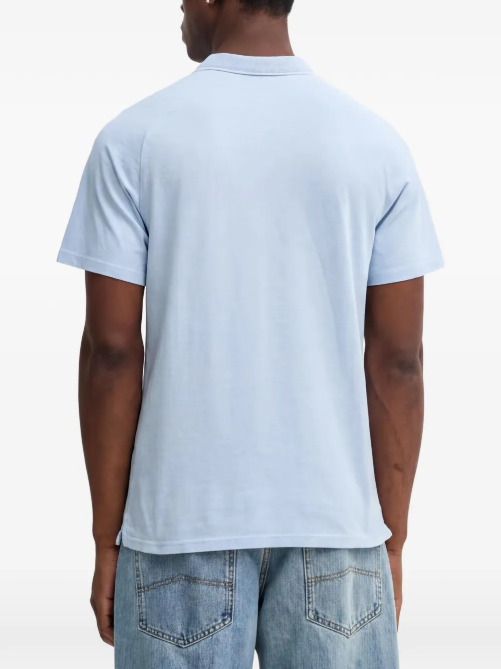 Levi's Shoreline Tech poloshirt met raglan mouwen Blauw