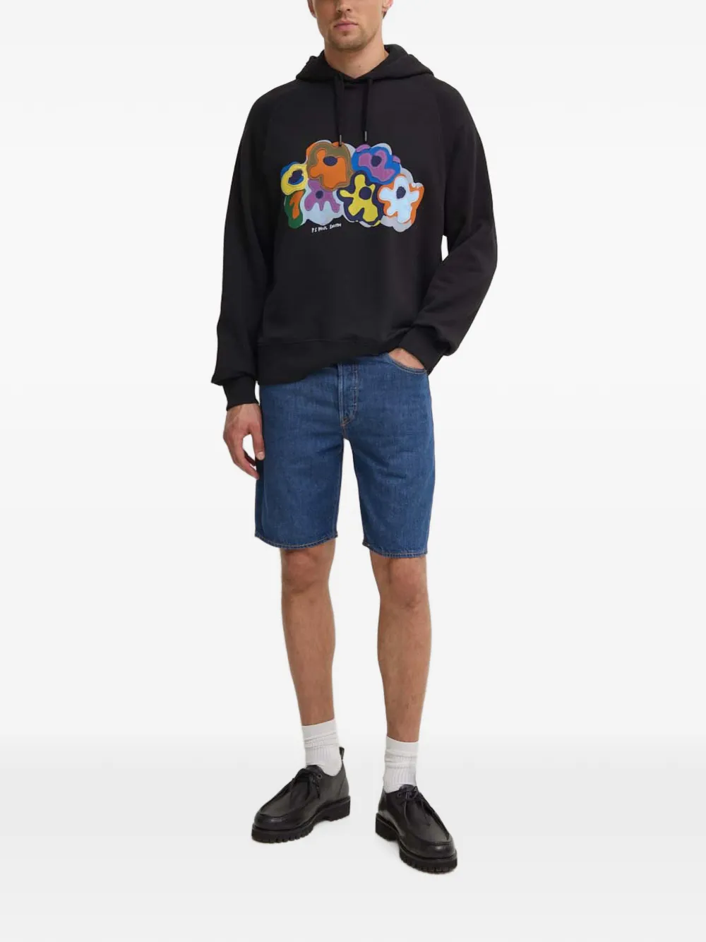 Levi's Denim shorts met zakken Blauw