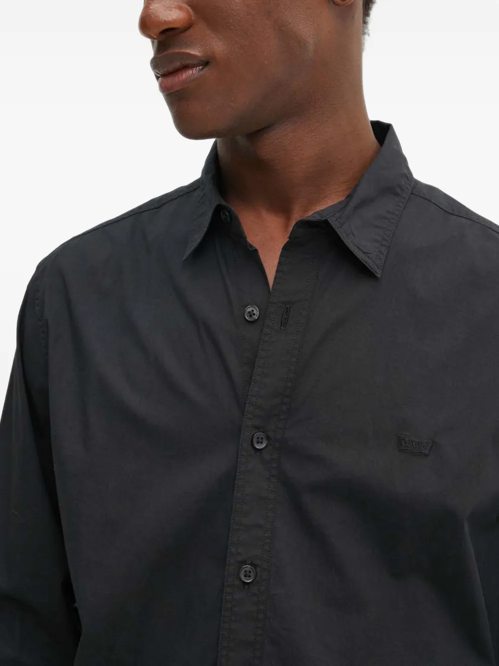 Levi's Overhemd met knopen Zwart