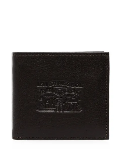 Levi's logo-debossed bifold wallet