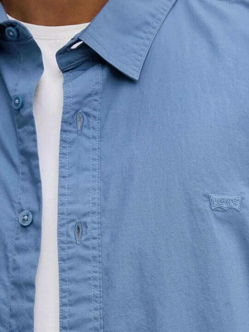 Levi's Overhemd met knopen Blauw