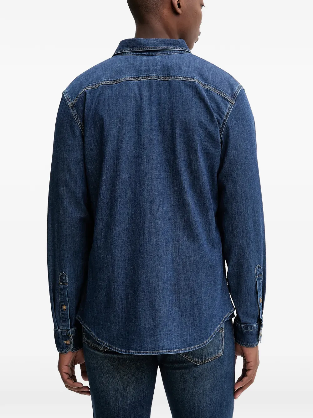 Levi's Overhemd met logopatch Blauw