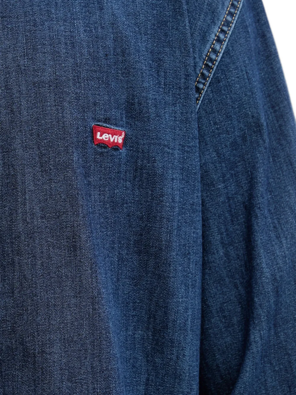 Levi's Overhemd met logopatch Blauw